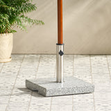 55-pound Square Grey Granite Umbrella Base - NH781692