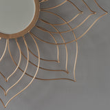 Floral Finished Wall Mirror - NH880203
