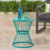 Outdoor 16 Inch Iron Side Table - NH921403