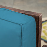 Outdoor Acacia Wood Club Chairs (Set of 2) - NH353603