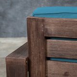 Outdoor Acacia Wood Club Chairs (Set of 2) - NH353603