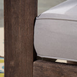 Outdoor Acacia Wood Club Chairs (Set of 2) - NH353603