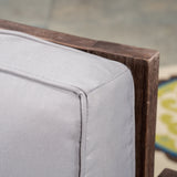 Outdoor Acacia Wood Club Chairs (Set of 2) - NH353603