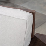 Outdoor Acacia Wood Club Chairs (Set of 2) - NH353603