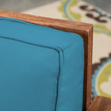 Outdoor Acacia Wood Club Chairs (Set of 2) - NH353603