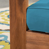 Outdoor Acacia Wood Club Chairs (Set of 2) - NH353603