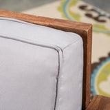 Outdoor Acacia Wood Club Chairs (Set of 2) - NH353603
