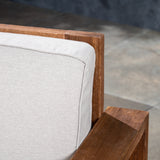 Outdoor Acacia Wood Club Chairs (Set of 2) - NH353603