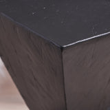 Modern Abstract Hourglass Lightweight Concrete Accent Table - NH628503