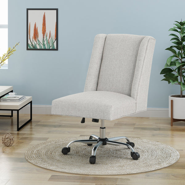 Adjustable Seat Height Home Office Chair w/ Casters - NH910603