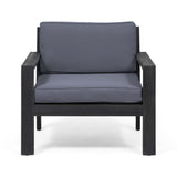 Outdoor Acacia Wood Club Chairs with Cushions (Set of 2) - NH370013