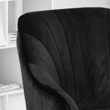 Glam Velvet Home Office Chair with Swivel Base - NH021903