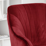 Glam Velvet Home Office Chair with Swivel Base - NH021903