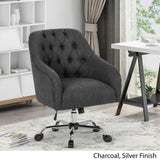 Tufted Home Office Chair with Swivel Base - NH411903