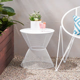 Modern Outdoor Iron Side Table - NH453013