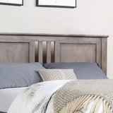Modern Farmhouse Acacia Wood Queen Bed Platform - NH127113