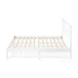 Modern Farmhouse Acacia Wood Queen Bed Platform - NH127113