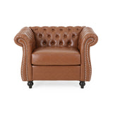 Traditional Chesterfield Club Chair - NH862313