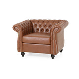 Traditional Chesterfield Club Chair - NH862313