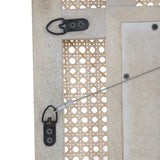 Boho Mirror with Wicker Caning - NH825113