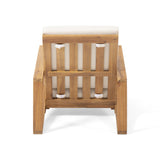 Outdoor Acacia Wood Club Chairs with Cushions (Set of 2) - NH284213