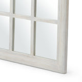 Traditional Arched Windowpane Mirror - NH255113