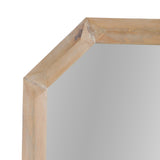 Modern Standing Mirror with Carved Frame - NH555113