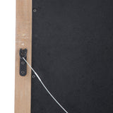 Modern Standing Mirror with Carved Frame - NH555113