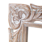 Traditional Mirror with Floral Carved Frame - NH755113