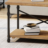 Modern Industrial Coffee Table - NH586113