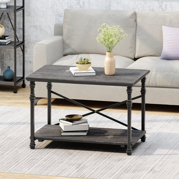 Modern Industrial Coffee Table - NH586113