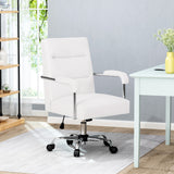 Modern Channel Stitched Swivel Office Lift Chair - NH029213