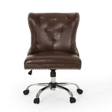 Contemporary Tufted Swivel Office Chair - NH831313