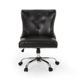 Contemporary Tufted Swivel Office Chair - NH831313