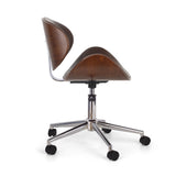 Mid-Century Modern Upholstered Swivel Office Chair - NH751413