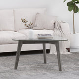 Mid-Century Modern Coffee Table with Glass Top - NH129313