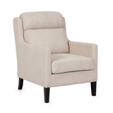 Contemporary Pillow Tufted Fabric Club Chair - NH591313