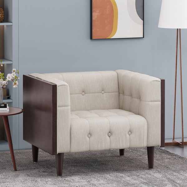 Contemporary Tufted Club Chair - NH318413