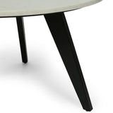 Modern Glam Handcrafted Marble Top Coffee Table - NH058413