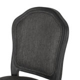 French Country Upholstered Swivel Office Chair - NH572513