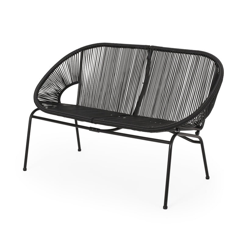 Outdoor Hammock Weave Loveseat Bench - NH225313