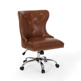 Contemporary Tufted Swivel Office Chair - NH831313