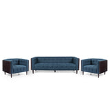 Contemporary Tufted 5 Seater Living Room Set - NH188413