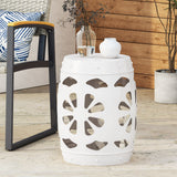 Carey Outdoor Metal Side Table