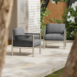 Cairna Outdoor Patio Club Chairs with Cushions