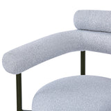 Contemporary Upholstered Dining Chair – Soft Cushioned Seat & Back