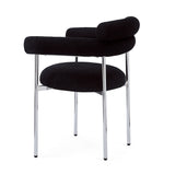 Contemporary Upholstered Dining Chair – Soft Cushioned Seat & Back
