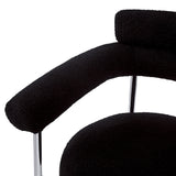 Contemporary Upholstered Dining Chair – Soft Cushioned Seat & Back