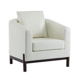 Luxury Modern Velvet Barrel Club Chair Single Sofa