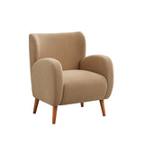 Modern Luxury Wingback Accent Arm Club Chair Single Sofa